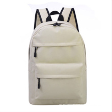 Women's Solid New Backpack Travel Canvas Rucksack Shoulder School Bag